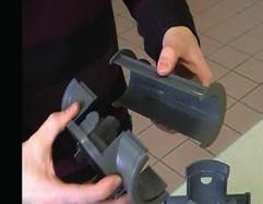 Använd röradapter EU DN50 för ett DN50
