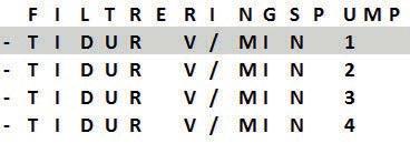 SV Exempel på programmering (vid drift med lägre varvtal) - Filtreringstid (TIMER) under poolsäsongen = 12-14 timmar per dag - Kloreringstid (HYDROX) under poolsäsongen = 8-10 timmar per dag -
