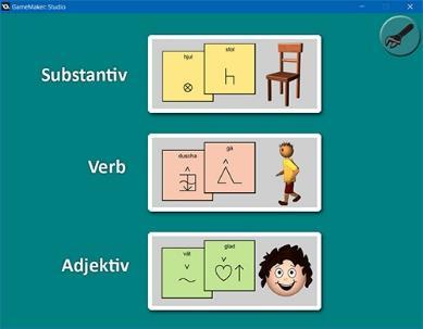 Prova Bliss Prova bliss består av tre delövningar, substantiv, verb och adjektiv. De flesta orden finns under substantiv men flera exempel på verb och adjektiv finns också med i appen.