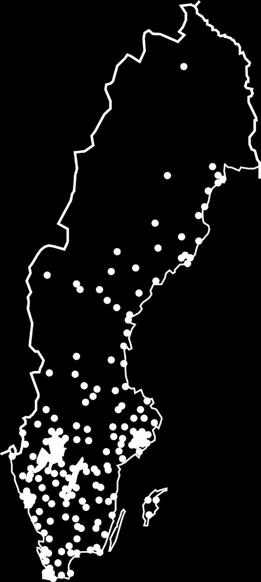 100 000-tals armaturer! Vi på Karl H Ström har sålt 100 000-tals armaturer med sensor till tusentals olika projekt i Sverige.