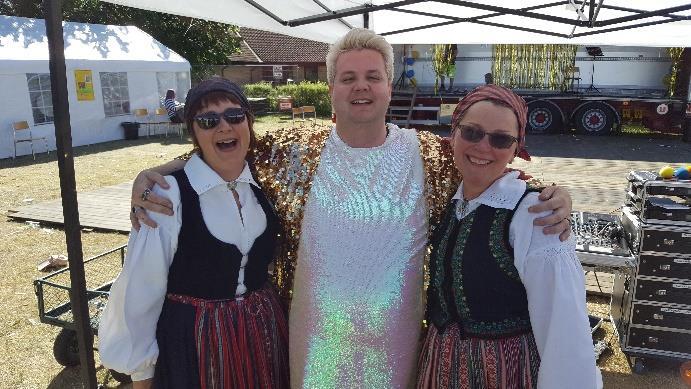 Våra spelmän deltog vid invigningen och välkomnandet. Den 19/5 Kulturnatt i Kristianstad.