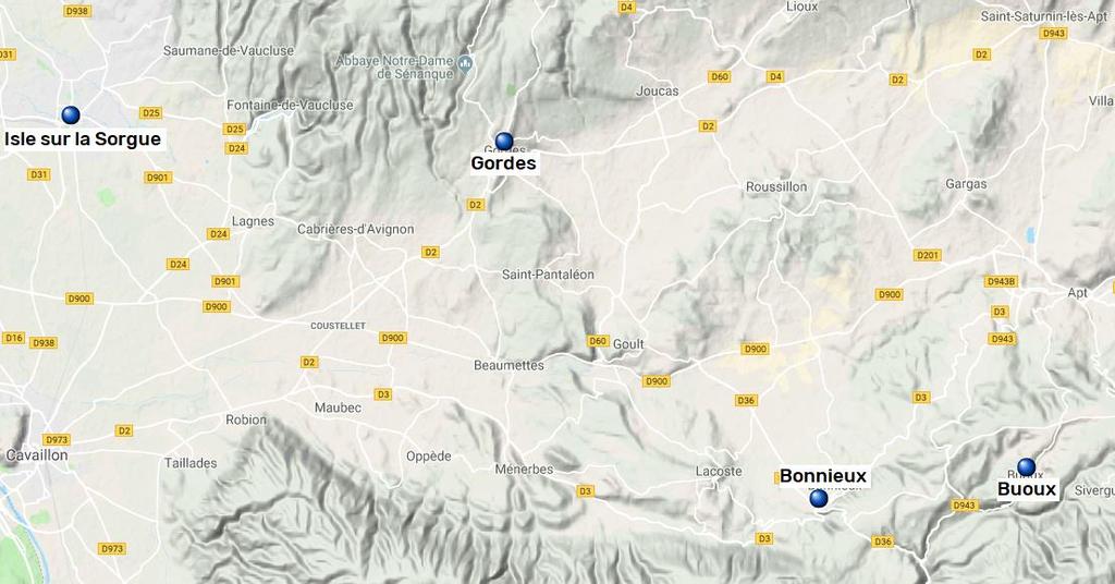 Det bästa av Provence, Isle sur la Sorgue Buoux, 4 nätter 6(6) Vandra of Sweden AB Stora