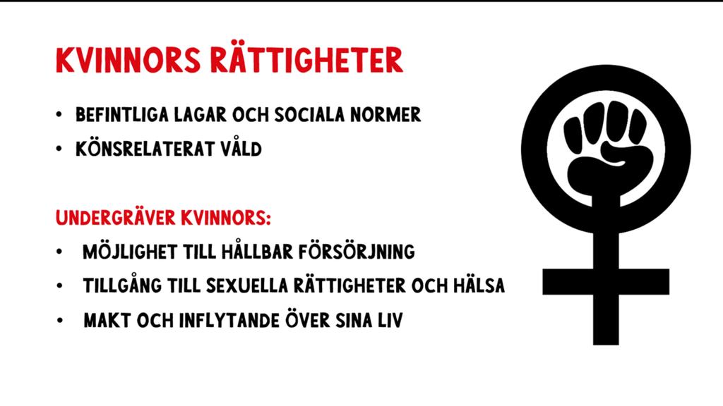 För kvinnor är det demokratiska utrymmet ofta åtstramat, eller så har det kanske inte funnits till att börja med.