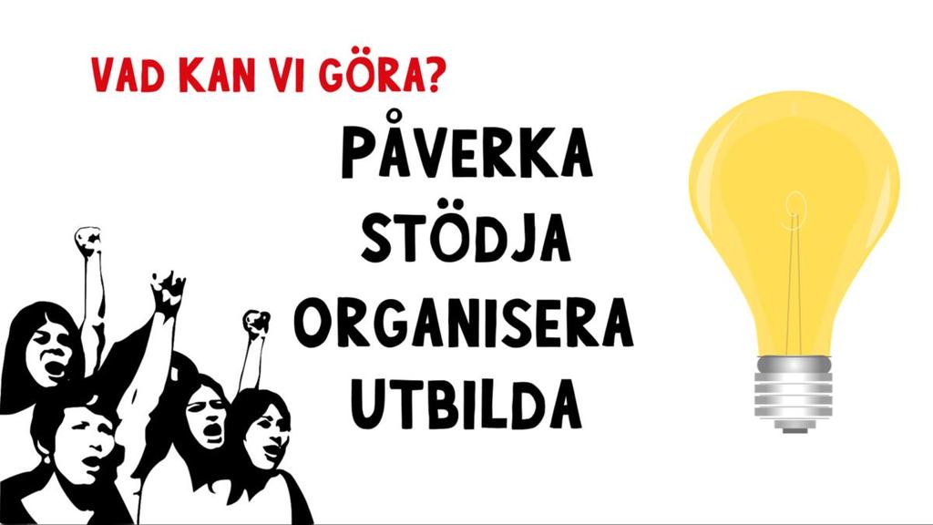 Alla påverkas av att det åtstramade demokratiska utrymmet. Även vi i Europa och Sverige påverkas både direkt och indirekt.