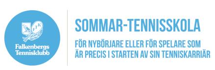Sommartennisskola vecka 31-33 Är du nybörjare eller är precis i början av att lära dig spela tennis är detta en bra möjlighet att lite mer intensivt komma igång.