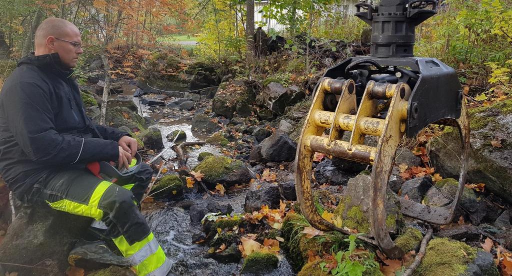 1 (9) Miljöåtgärder i Rabobäcken Redovisning av åtgärder utförda