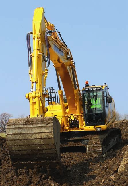 Kvalitet du kan lita på Komatsu kvalitet Med hjälp av den senaste datortekniken och grundliga tester producerar Komatsu utrustning som uppfyller dina högsta krav.