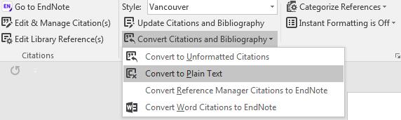 högra hörnet vid Hanging indent ändrar du till All paragraphs. Välj File Save. Den nya stilen kommer heta Vancouver Copy. Ändra till den nya stilen i Word.