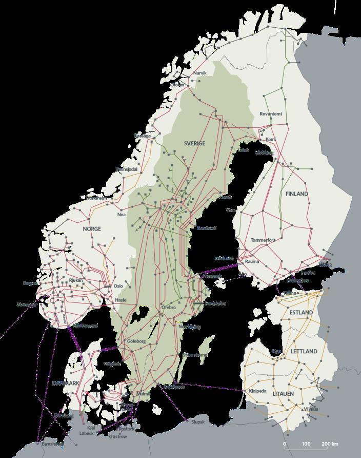 Elförsörjning Trender & Utmaningar Storskaliga energikällor och produktion finns i norr Största förbrukningen sker i söder Många anläggningar och infrastruktur når sin livslängd Befintligt ersätts