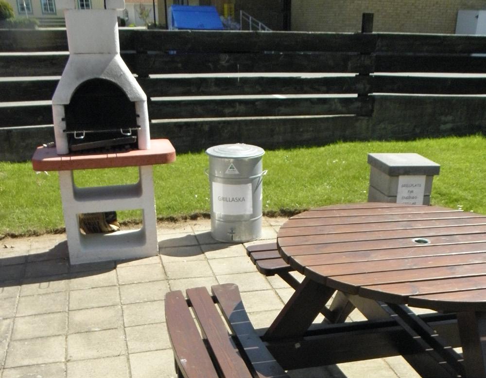Inom AllboHus bestånd är det inte tillåtet att grilla med kol- eller gasolgrill på altanen eller balkongen.