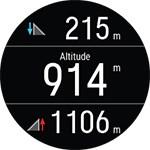 Fallmeter Din aktuella höjd Höjdmeter Maxpuls Pulsdiagram och din