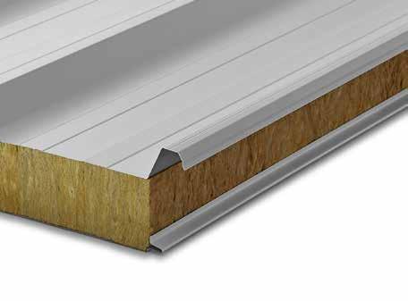 SANDWICHPANEL MINERALULL SANDWICHPANEL MINERALULL TAK PANEL MED MINERALULLSKÄRNA. ETT ENERGISPARANDE ALTERNATIV OCH ETT SMIDIGT MONTAGE. Detaljritning 1. Monteringsfästen 2.