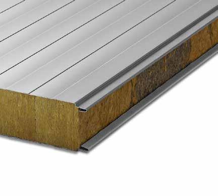 SANDWICHPANEL MINERALULL SANDWICHPANEL MINERALULL VÄGG PANEL MED MINERALULLSKÄRNA. ETT ENERGISPARANDE ALTERNATIV OCH ETT SMIDIGT MONTAGE. Detaljritning 1. Monteringsfästen 2.