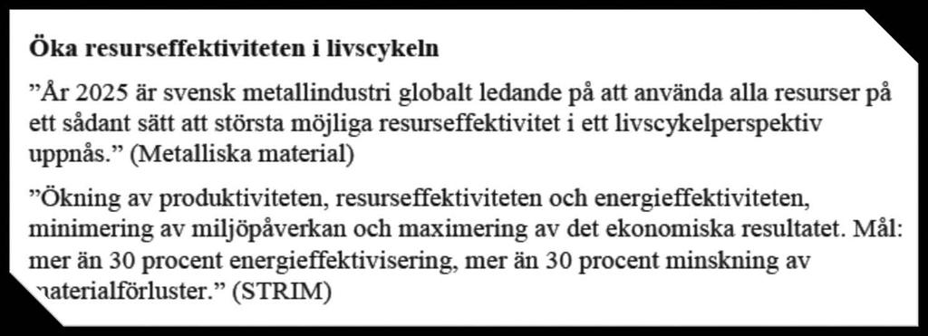 Utlysningens effektmål 1 Öka