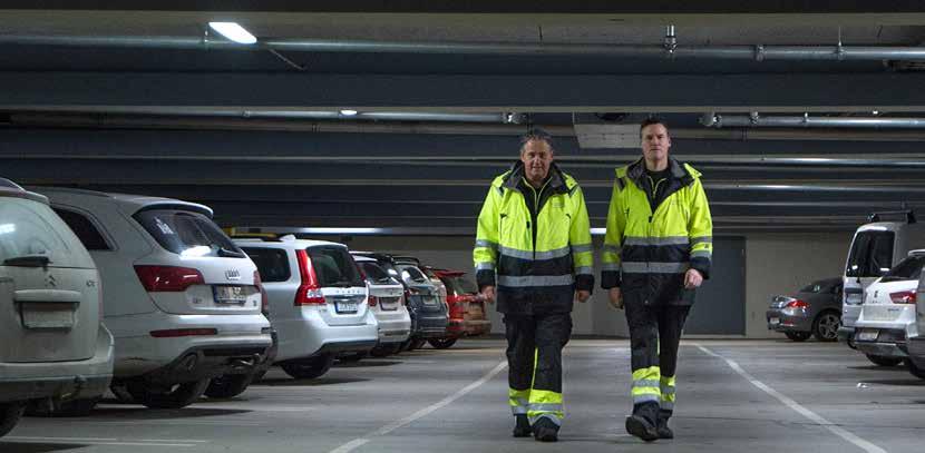 2. Driva och förvalta Parkera här! Borås kommuns Parkerings AB äger Nybrons p-hus, Valhalls p-däck, Brodalsgaraget och Kungsbrons p-däck.