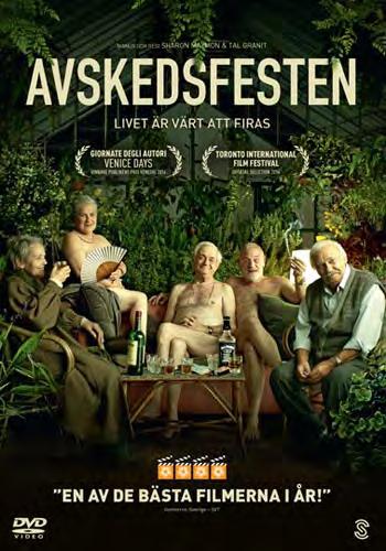 Avskedsfesten/Farewell party Filmen utspelar sig i Jerusalem. Max är dödssjuk. Hans vän Yehezkel, en äldre amatöruppfinnare, bestämmer sig för att hjälpa honom att få ett slut på lidandet.