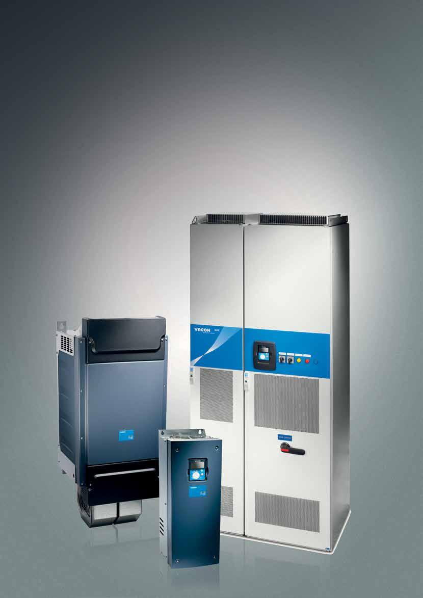 Produktguide l VACON NXP och VACON NXC frekvensomriktare l 0,55 kw 2 MW Precision och ren kraft i ett kompakt paket