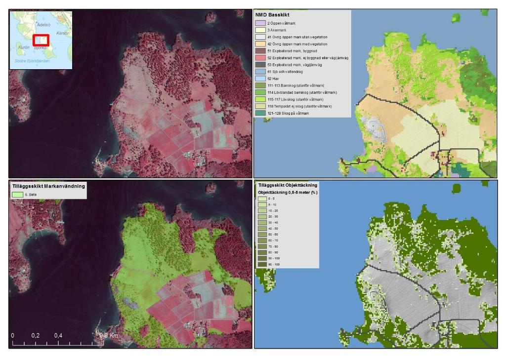LANTMÄTERIET, GEODATASAMVERKAN LANTMÄTERIET, GEODATASAMVERKAN LANTMÄTERIET, GEODATASAMVERKAN LANTMÄTERIET, GEODATASAMVERKAN LANTMÄTERIET, GEODATASAMVERKAN Figur 44.