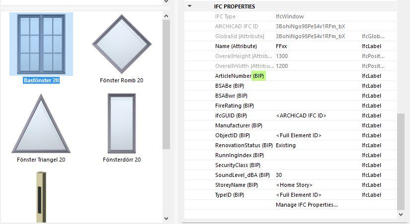Tabell 6.3.1 BIP-koder BIP-koder är alltså en typ av så kallade property sets eller en sammanställning av egenskaper.