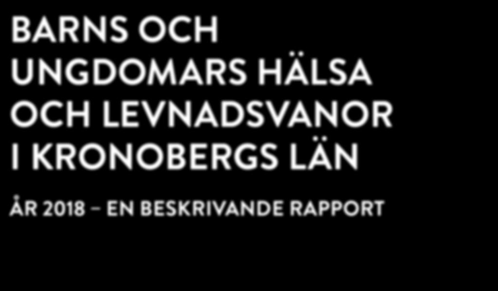 I KRONOBERGS LÄN ÅR