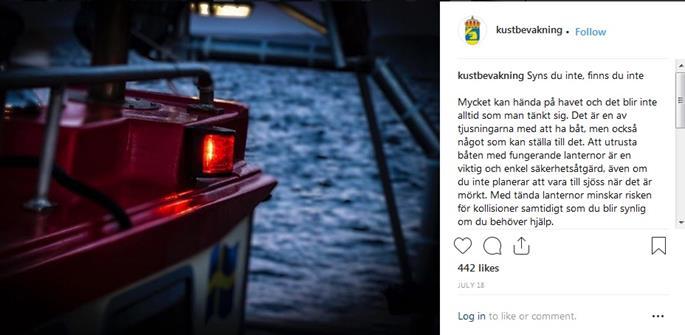 SOCIALA MEDIER Film på Fb och Instagram på Flytvästens dag Under