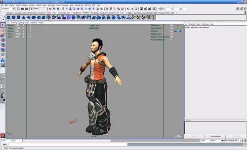 3.4.2 Autodesk Maya Maya är en programvara som låter användaren jobba i en tredimensionell miljö.