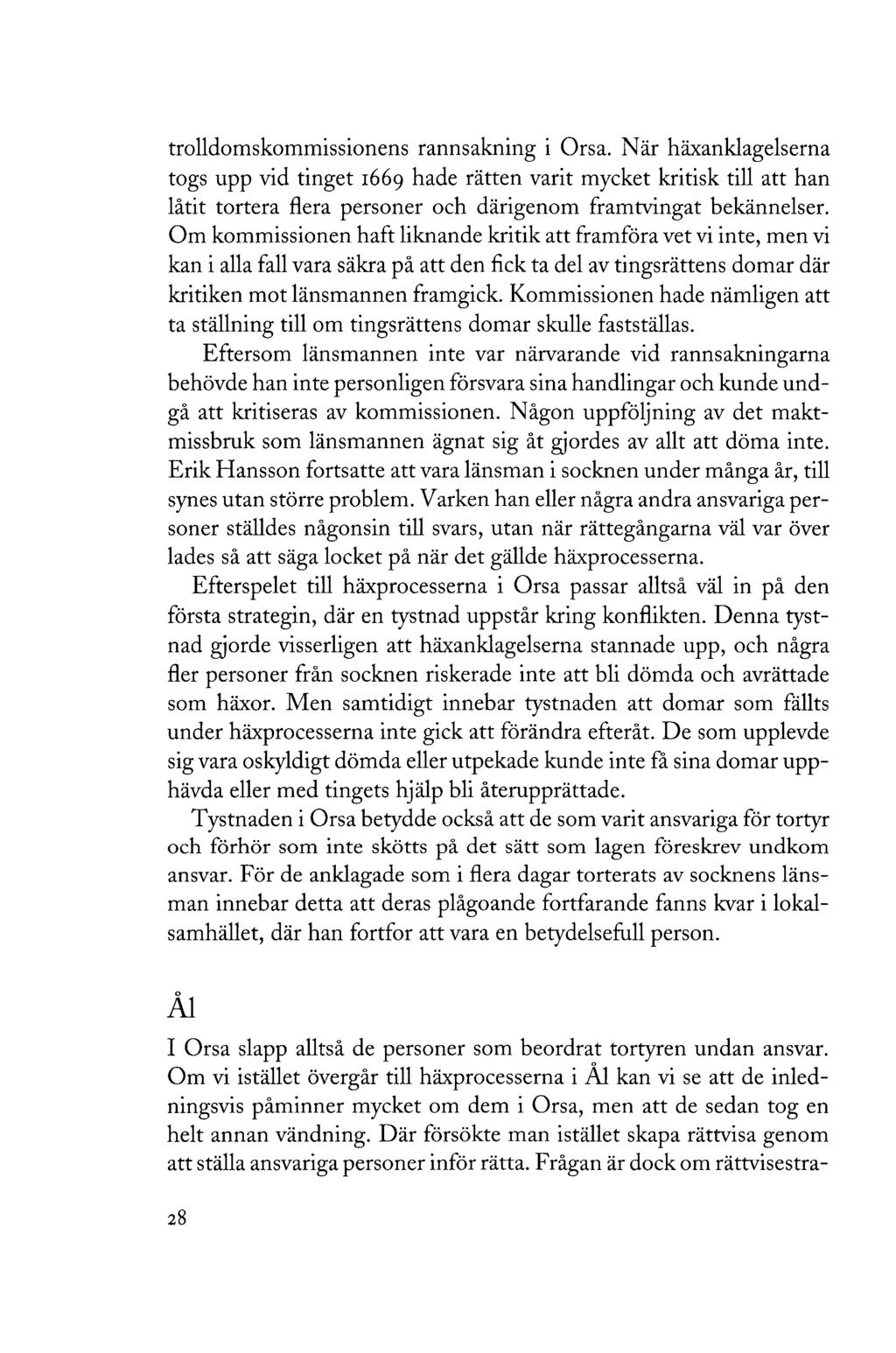 trolldomskommissionens rannsakning i Orsa.