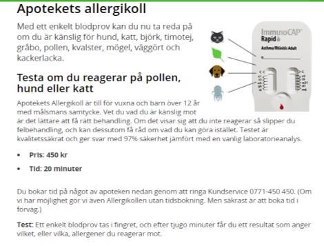 Vet du vad du är allergisk mot är det lättare att få rätt