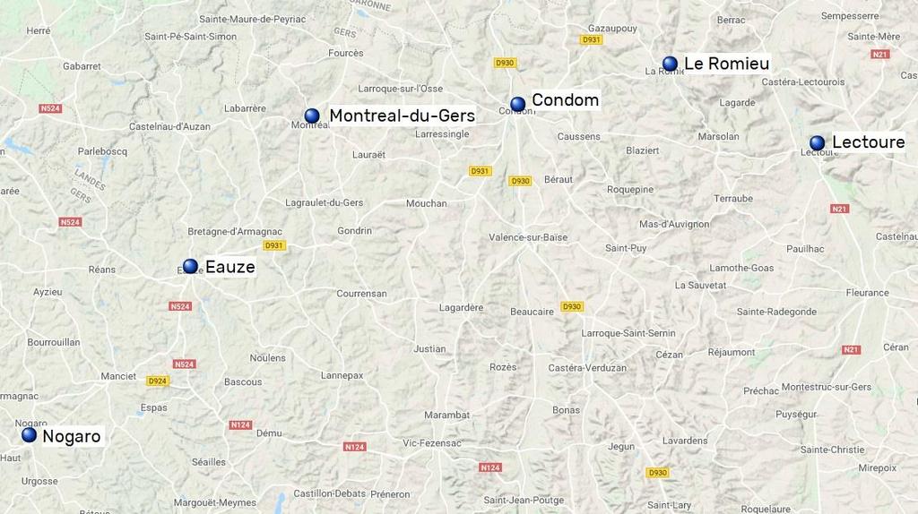 Via Podiensis, lectoure Aire sur l Adour, 7 nätter 6(6) Via Podiensis Via Podiensis är den mest populära av de franska leder som så småningom leder till Santiago de Compostela.