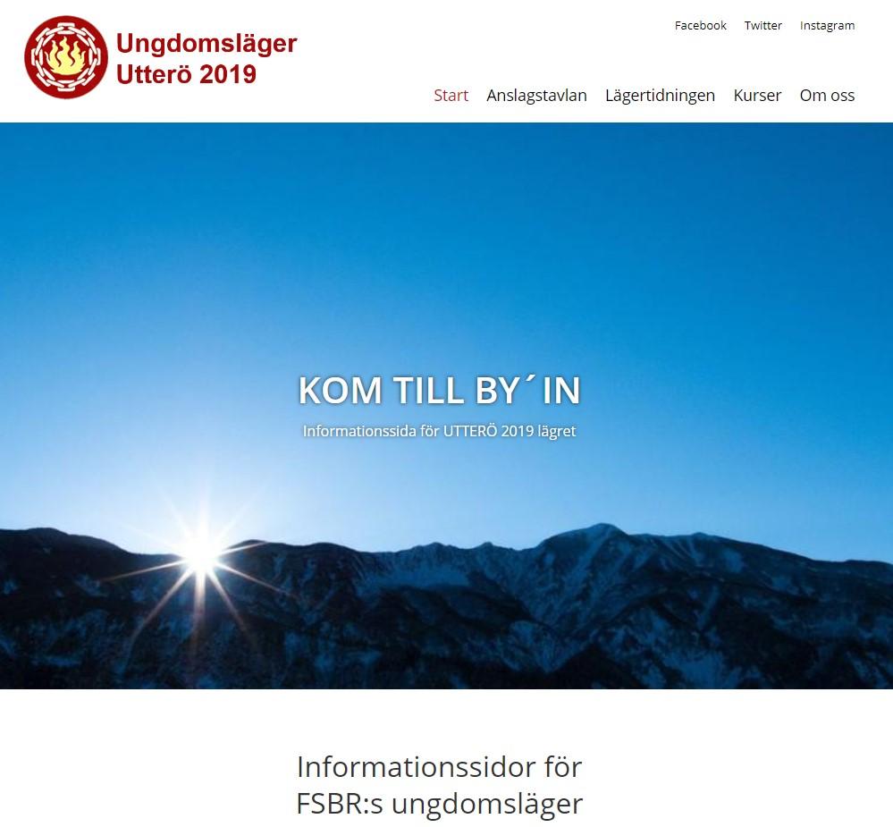 22:00. Efter tystnad sköter man inga av dessa saker längre! Fritidsprogram Lägertemat 2019 är Kom till by in.