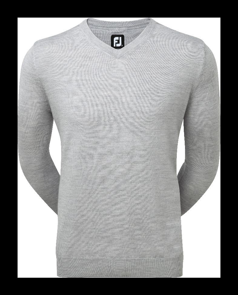 MEN S APPAREL WOOL BLEND V-NECK PULLOVER 62