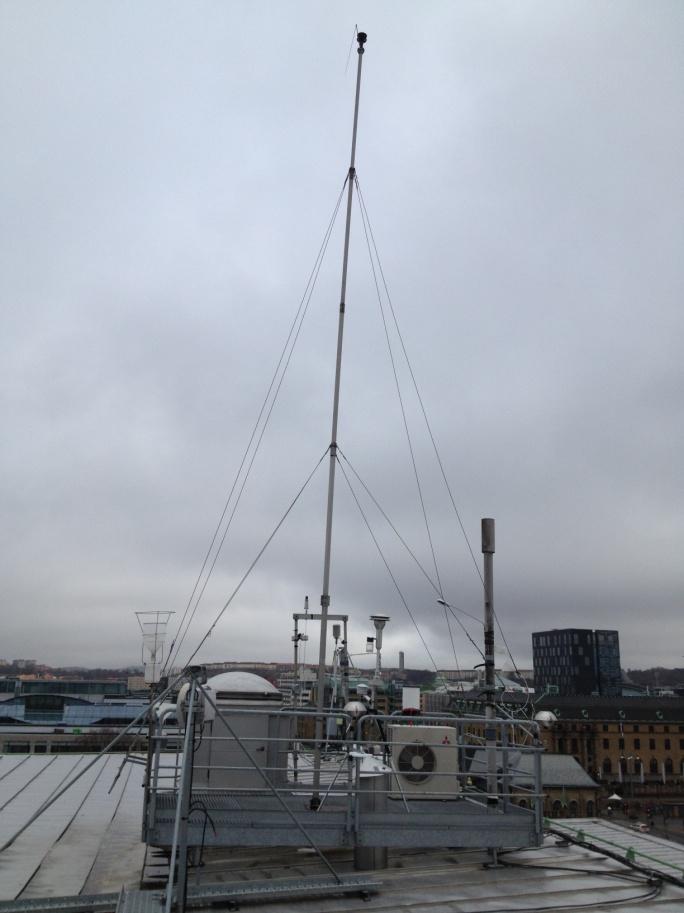 Bilaga 3: Mätstationer i Göteborgsområdet Fasta stationer för mätning av luftföroreningar Femman På taket till köpcentret Femman i Nordstan har miljöförvaltningens