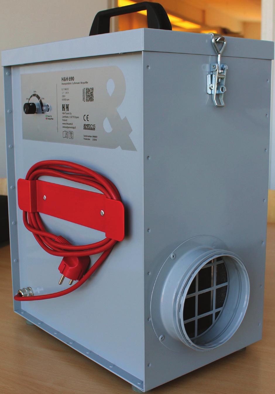 Bruksanvisning H&H 690 luftrenare H&H 800