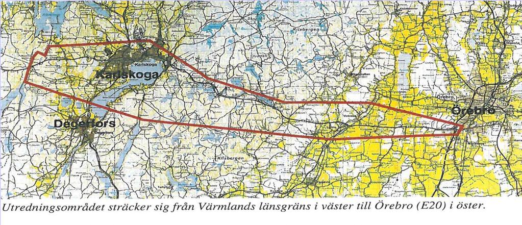 Fallstudie E18, Lekhyttan - Adolfsberg i Örebro län Kriterier för strategiskt val av fall: innehålla värdefulla natur- och kulturvärden vara stort eller vara en