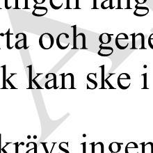 2019-03-06 RS/190174 5 (31) Inkomna revideringsförslag samt förslag till beslut (kommentarer) Förslag från Jenny