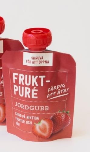 samt en näringsboost i form av fruktpuré till kvällen eller som mellanmål. Figur 18.