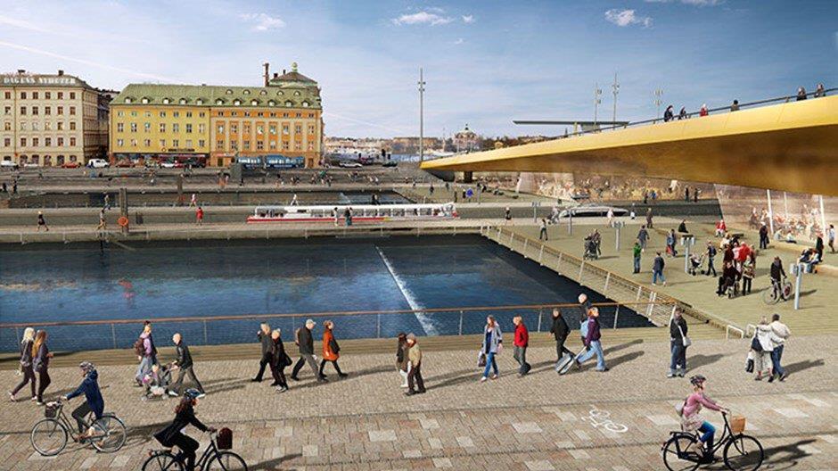 Nya Slussen Luckor och Ingjutningsgods I