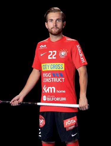 12 FINALPROFILERNA www.smfinal.se #22 ALBIN SJÖGREN Forward Storvreta IBK Storvreta är på god väg att försvara sin titel från förra säsongen, då man även tangerade IBK Lockeruds rekord på fem SM-guld.