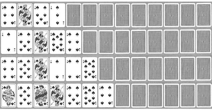 Arbetsblad 5:9 Kortspelet högre eller lägre A Ett spel för två spelare Ni behöver 13 kort i en färg ur en vanlig kortlek t.ex. de tretton hjärterkorten.