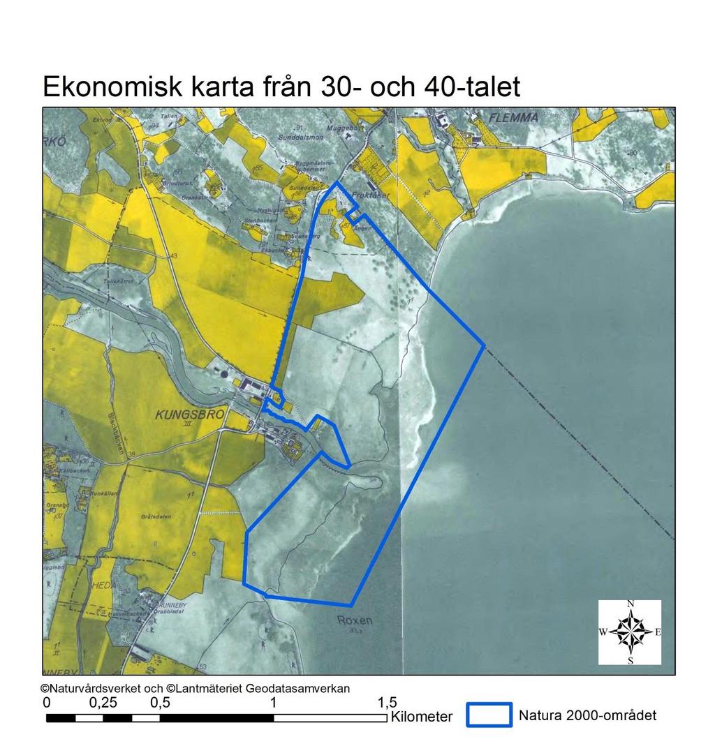 Natura 2000-område Natura 2000-kod Diarienummer Sida 47 av 50 Den ekonomiska kartan