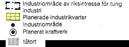 Det kan konstateras att framtida expansioner skulle utvecklas mot öster kring Trommekilen och norr om väg 839.