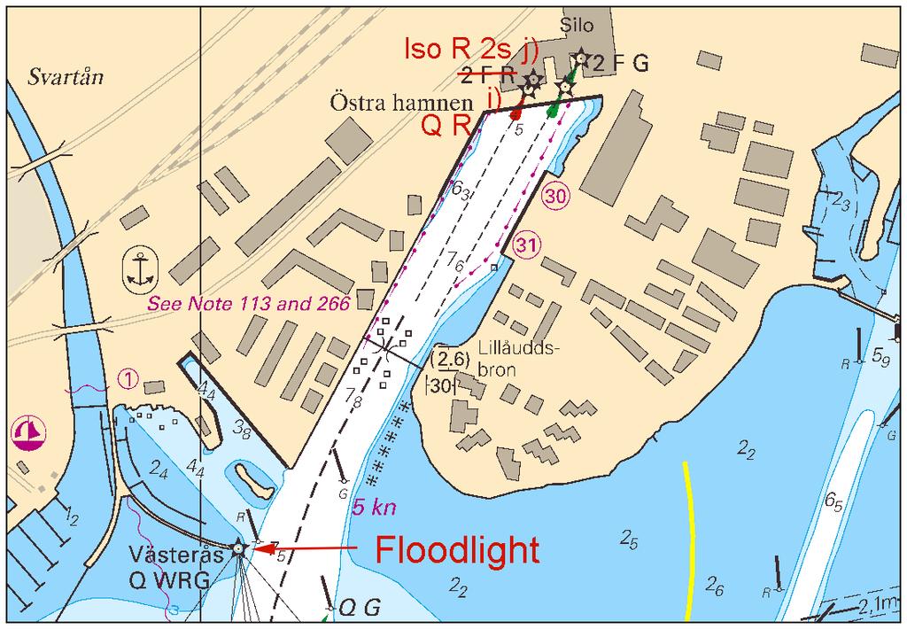 2016-05-05 9 Nr 597 Västerås Östra hamnen Farledsteknik AB. Publ. 5 maj 2016 Södra Östersjön 11123 Sjökort: 74, 839 Tyskland. Södra Östersjön. SO om Kriegers Flak. Vindkraftpark EnBW. Utmärkning.