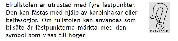 Leverantör: Invacare Pronto M41 Leverantörens