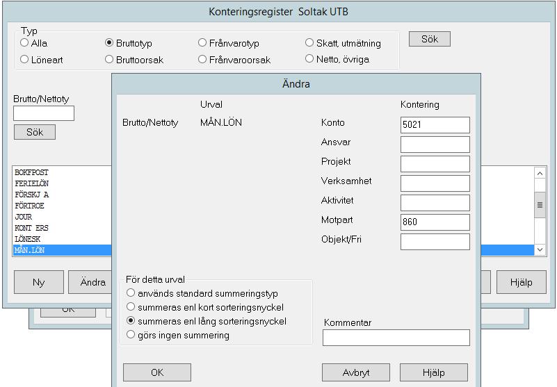 3. Konteringsregister Konteringsregister sätts upp i Självservice HR/Lön och uppdateras/justeras regelbundet utifrån diskussion med ekonom på resp kommun /bolag.