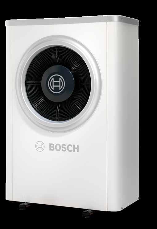 Luft/vattenvärme Luft/vattenvärmepump Produktfördelar Bosch 7000i W En helt ny generation luft/vattenvärmepumpar. Variabel effekt med reducering vår och höst ger optimal besparing över året.