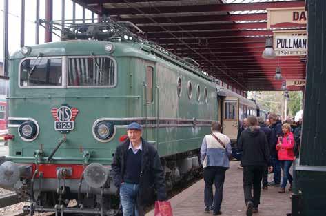 Besökarna trängdes på Spoorwegmuseum i Utrecht i mars, både i handlares och tillverkares montrar och runt alla de utställningsbanor som visades upp.
