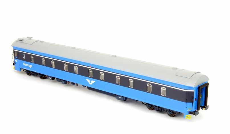 Snabbtitt Sovvagnar från HNOLL Text och foto: Redaktionen Det har kommit flera nya svenska småtillverkare de senaste åren. One:87 är ett exempel, vars modell av V5 du kan läsa om på sidan 4.