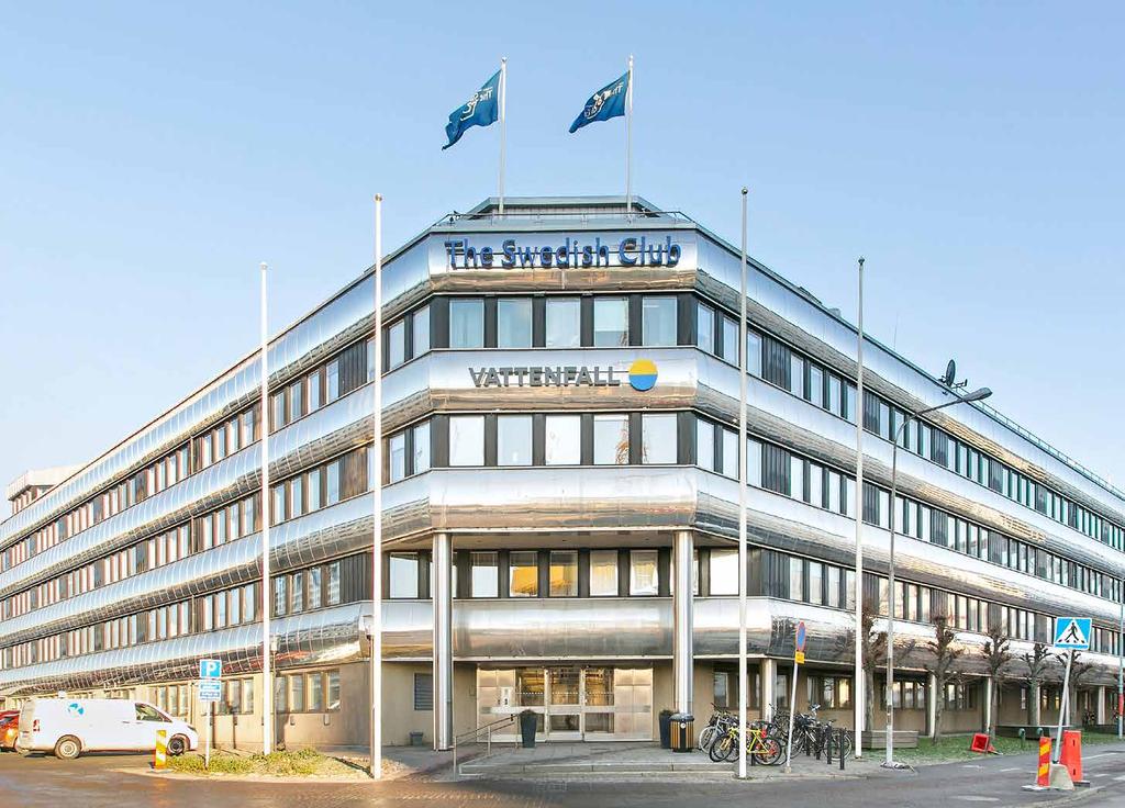 BESKRIVNING Modern kontorsfastighet invid Göta Älv med goda parkeringsoch kommunikationsmöjligheter skapar utrymmet för att växa i takt med Göteborgs hamnpromenad.