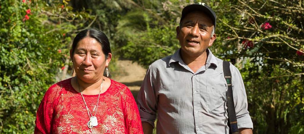 Antonia Caal Acte och Domingo Tiorcu, Guatemala. Ilirjana och Behar Dunga, Albanien.