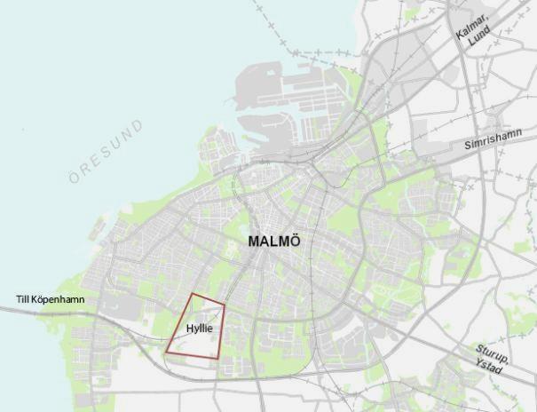 HYLLIEPROJEKTET I ÖVERSIKTSPLANEN Enligt översiktsplanen finns det en ambition om att Malmö ska ha möjlighet att växa med femtusen invånare per år under de kommande två decennierna.